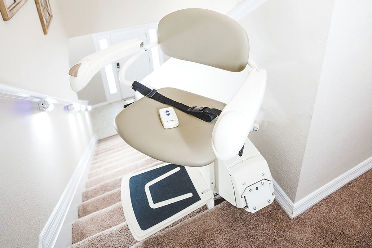 Installation of stair lift equipment